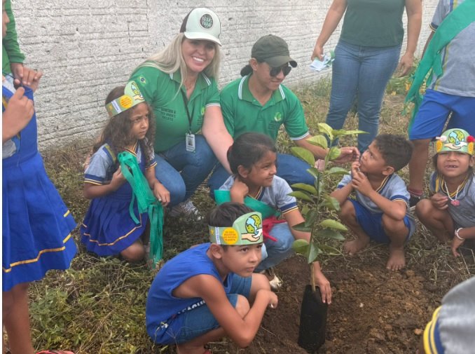 Semana do Meio Ambiente começa com palestras direcionada a educação ambiental nas comunidades do Jamanxin, Caracol e na Sede do município de Trairão-Pará.
